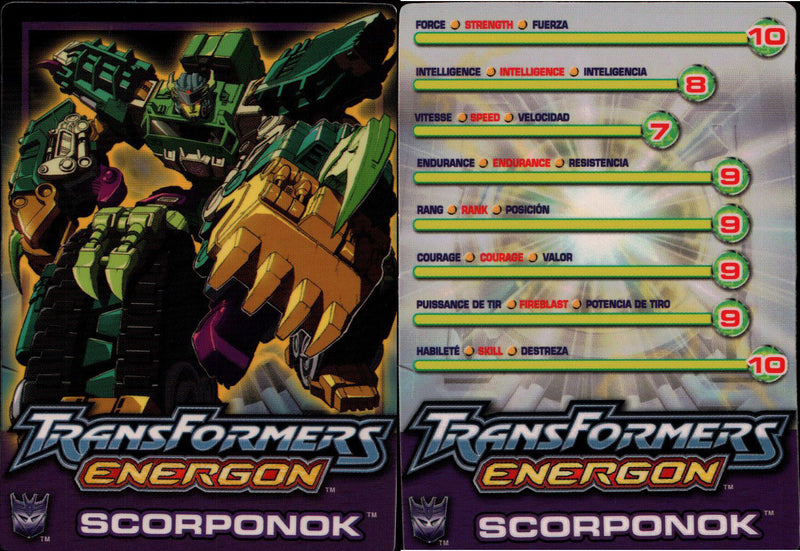 transformers Energon Command Class: Scorponok - Collectables > Action Figures > toys -  Hasbro