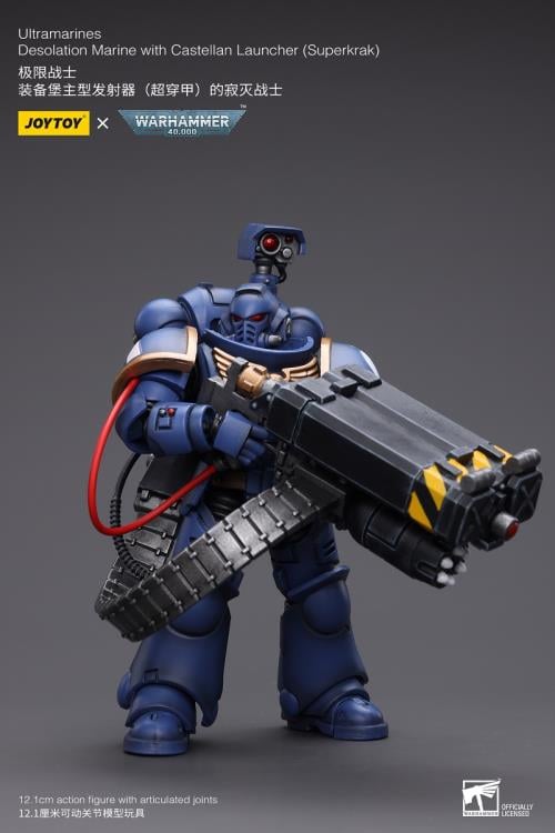 Warhammer 40K - Ultramarines - Desolation Marine with Superkrak Rocket Launcher - Collectables > Action Figures > toys -  Joy Toy