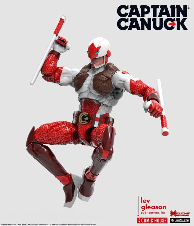 Captain Canuck Iconic Heroes Series Captain Canuck 1/12 Scale Action Figure (preorder Q2 2025) - Collectables > Action Figures > toys -  EXECUTIVE REPLICAS