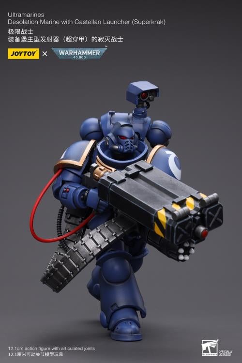 Warhammer 40K - Ultramarines - Desolation Marine with Superkrak Rocket Launcher - Collectables > Action Figures > toys -  Joy Toy