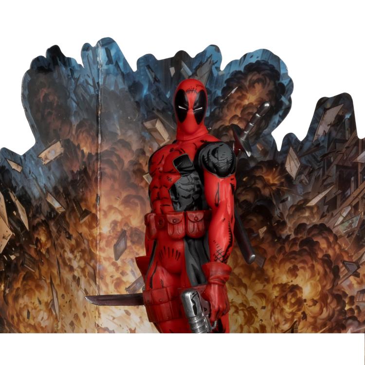 Marvel Comics Deadpool (New Mutants #98) 1/10 Scale - Statue - Collectables > Action Figures > toys -  McFarlane Toys