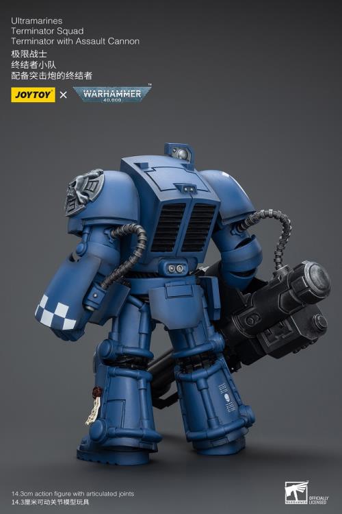 Warhammer 40K - Ultramarines - Terminator Squad Terminator with Assault Cannon - Collectables > Action Figures > toys -  Joy Toy