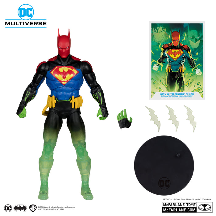 Batman/Superman: World's Finest DC Multiverse Batman/Superman Fusion - Chase