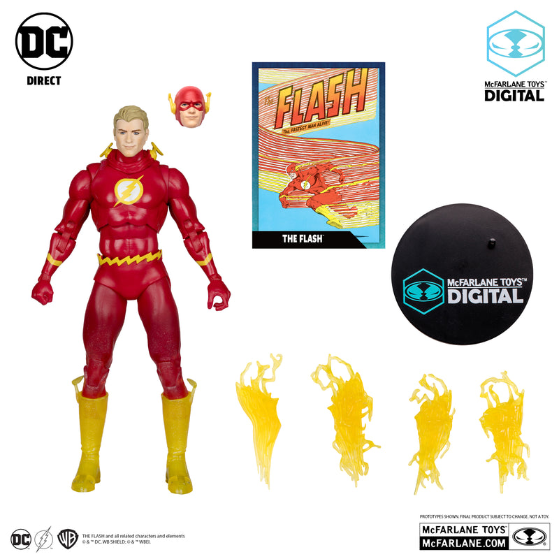 Dc Direct The Flash (Speed Force)   - The Flash - Platinum / Chase - Collectables > Action Figures > toys -  McFarlane Toys