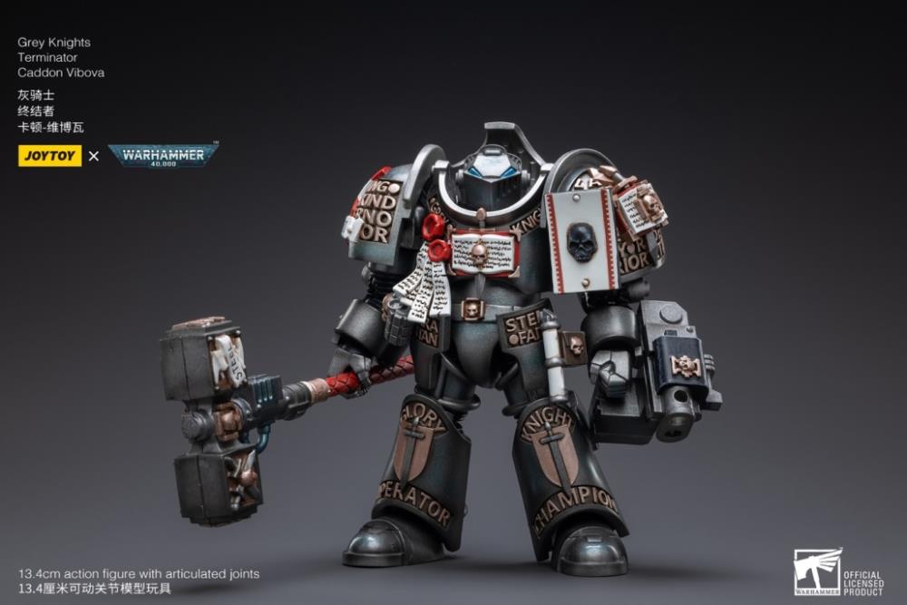 Warhammer 40K - Grey Knights - Terminator Caddon Vibova - Collectables > Action Figures > toys -  Joy Toy