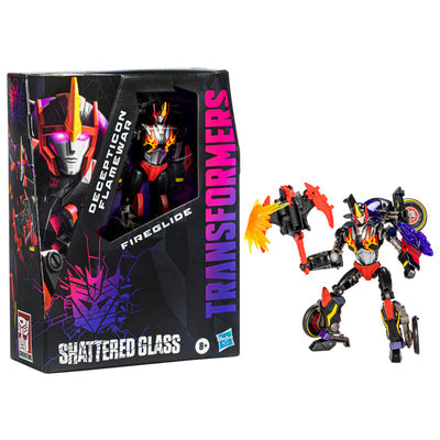 Transformers Generations Shattered Glass Collection Decepticon Flamewar with Fireglide - Collectables > Action Figures > toys -  Hasbro