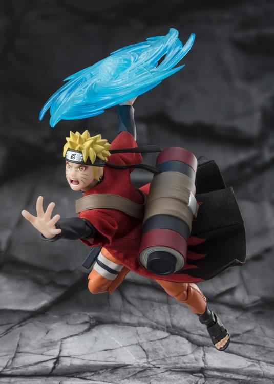 Naruto: Shippuden S.H.Figuarts Naruto Uzumaki (Sage Mode Savior of Konoha) Exclusive Action Figure - Collectables > Action Figures > toys -  Bandai