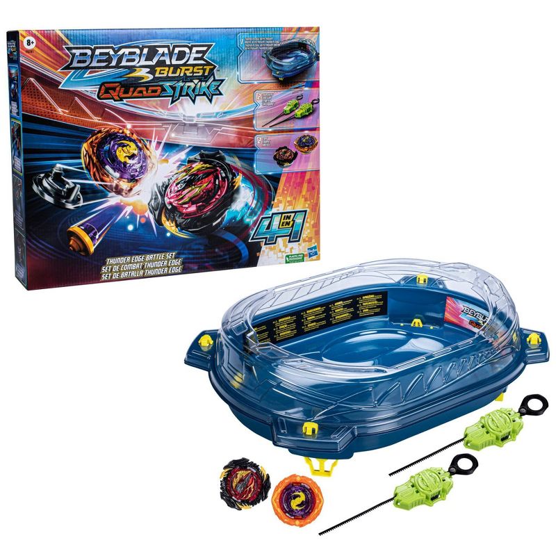 Beyblade Burst QuadStrike Thunder Edge Battle Set - Collectables > Action Figures > toys -  Hasbro