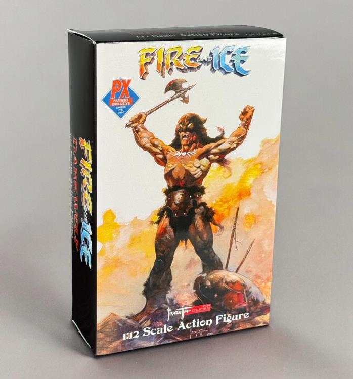 Fire & Ice ICON Collectibles Dark Wolf (Animated Ver.) 1/12 Scale Exclusive Limited Edition - Collectables > Action Figures > toys -  Frazetta Girls