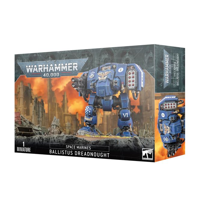 SPACE MARINES: BALLISTUS DREADNOUGHT - Miniature -  Games Workshop