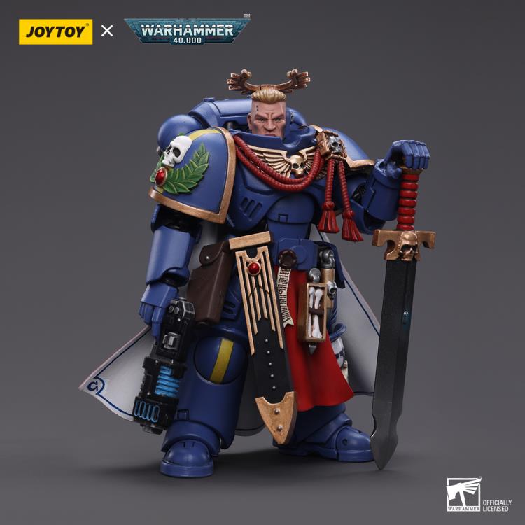 Warhammer 40K - Ultramarines - Primaris Captain - Power Sword and Plasma Pistol - Collectables > Action Figures > toys -  Joy Toy