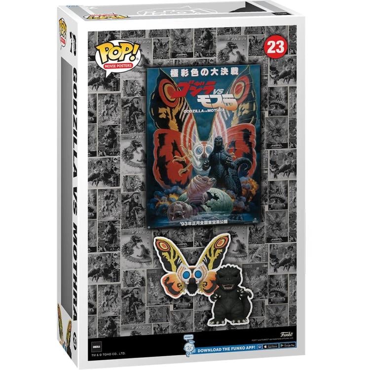 Pop! Movie Cover: Godzilla vs. Mothra - Collectables > Action Figures > toys -  Funko