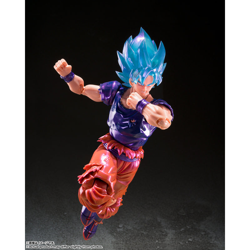 S.H.Figuarts SUPER SAIYAN GOD SUPER SAIYAN SON GOKU KAIO-KEN - Exclusive - Collectables > Action Figures > toys -  Bandai