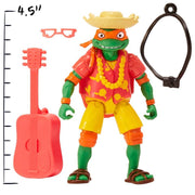Teenage Mutant Ninja Turtles: Mutant Mayhem Beach Bum Mikey Action Figure - Collectables > Action Figures > toys -  PLAYMATES