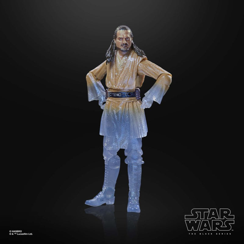Star Wars The Black Series - Qui-Gon Force Spirit - Exclusive - Action & Toy Figures -  Hasbro