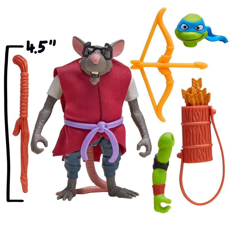Teenage Mutant Ninja Turtles Splinter Mix 'N' Match Action Figure - Collectables > Action Figures > toys -  PLAYMATES