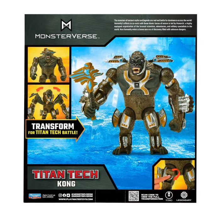Monsterverse Deluxe Kong 8 Inch - Titan Tech - Action & Toy Figures -  PLAYMATES