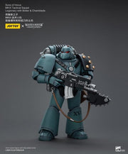 Warhammer 40K - The Horus Heresy - Sons of Horus  - MKVI Tactical Squad Legionary with Bolter & Chainblade - Collectables > Action Figures > toys -  Joy Toy