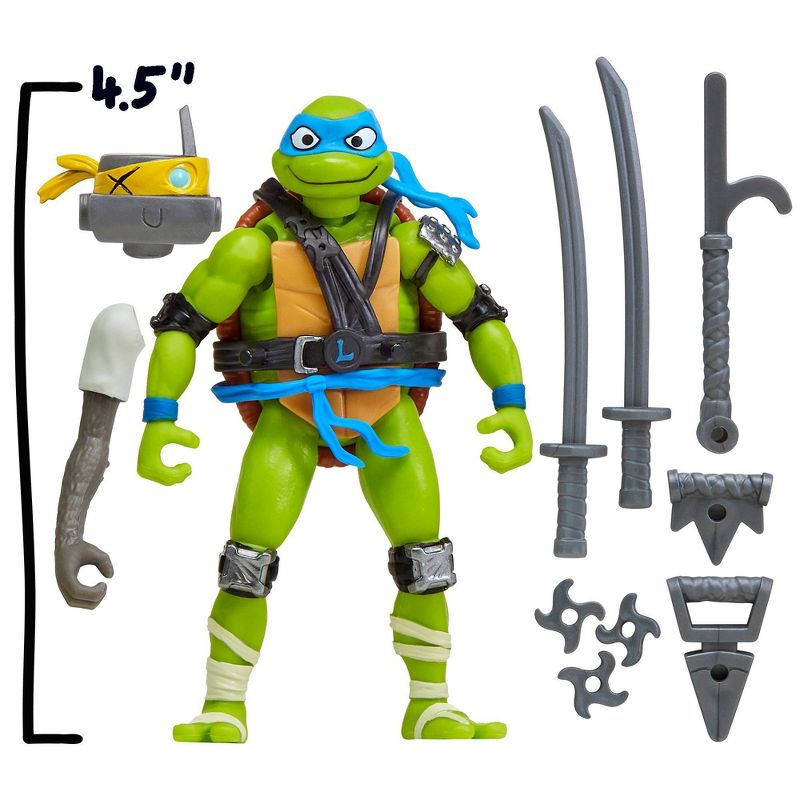 Teenage Mutant Ninja Turtles Leonardo Mix 'N' Match Action Figure - Collectables > Action Figures > toys -  PLAYMATES