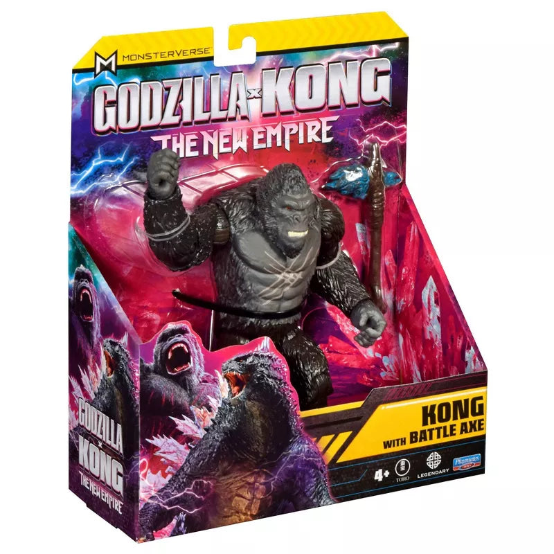 Godzilla x Kong: The New Empire Kong with Battle Axe Action Figure - Collectables > Action Figures > toys -  PLAYMATES