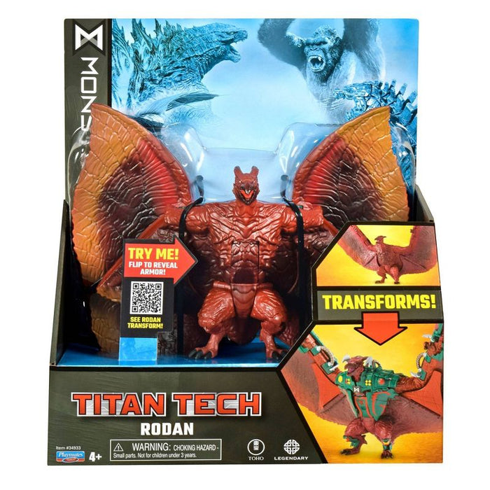Godzilla Monsterverse: Titan Tech Transforming Rodan 8" - Collectables > Action Figures > toys -  PLAYMATES
