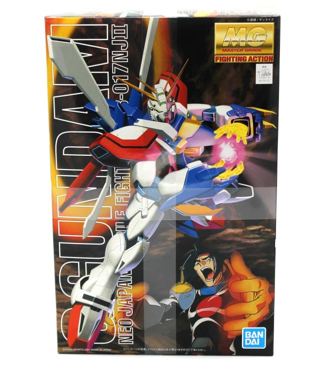 Mobile Fighter G Gundam MG G Gundam 1/100 Scale Model Kit — Toy