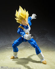 Dragon Ball Z S.H.Figuarts Super Saiyan Vegeta - Awakening Super Saiyan Blood - Collectables > Action Figures > toys -  Bandai