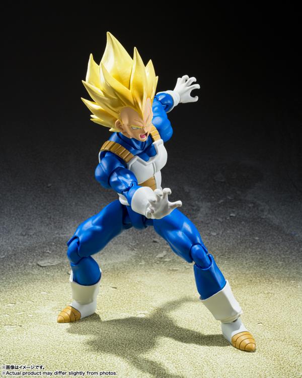 Dragon Ball Z S.H.Figuarts Super Saiyan Vegeta - Awakening Super Saiyan Blood - Collectables > Action Figures > toys -  Bandai