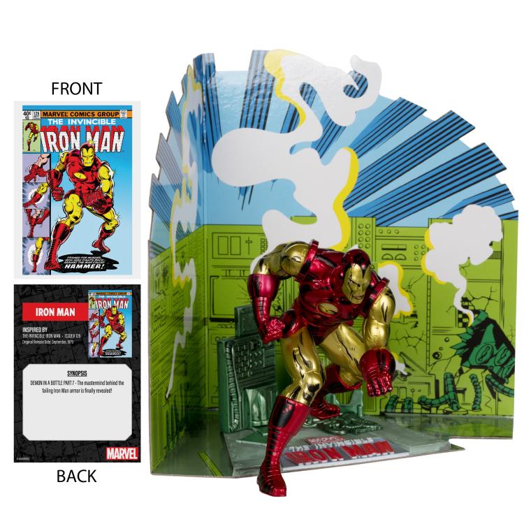 Marvel Comics Iron Man (The Invincible Iron Man #126) 1/10 Scale - Statue - Collectables > Action Figures > toys -  McFarlane Toys
