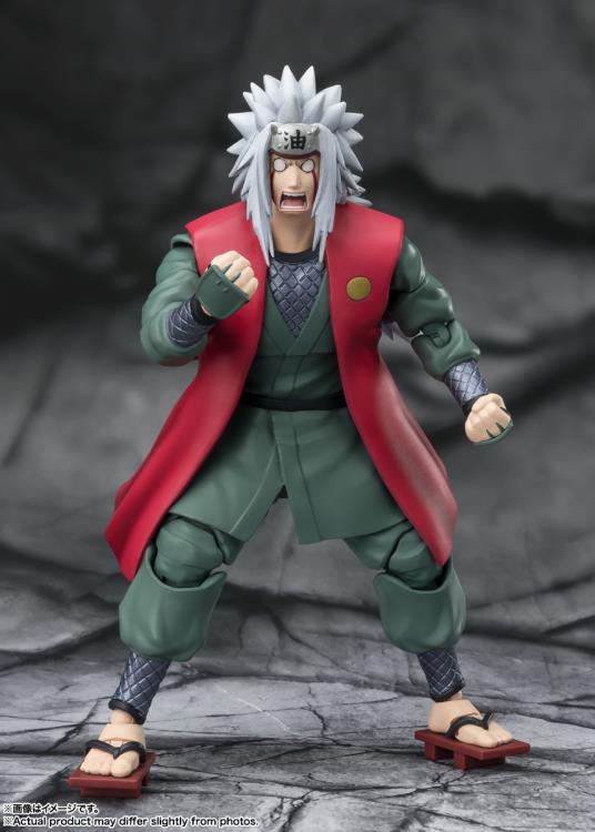 Naruto: Shippuden S.H.Figuarts Jiraiya SDCC - Event Exclusive - Action & Toy Figures -  Bandai