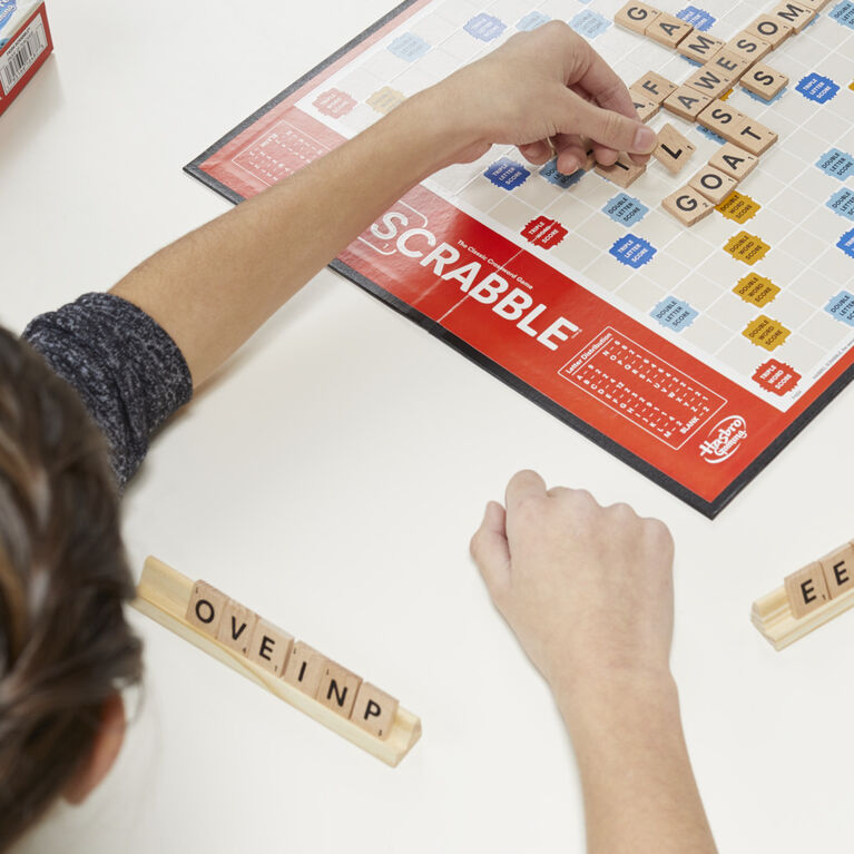 Scrabble Board Game - Classic Word Game - Board Games -  Hasbro