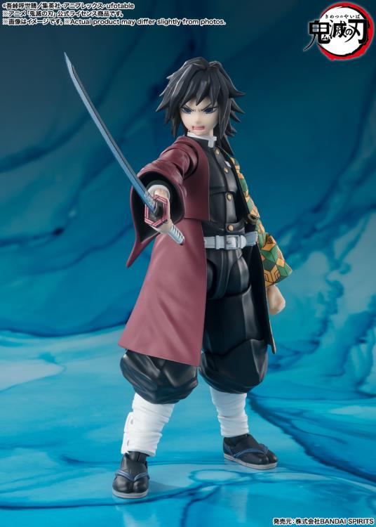 Demon Slayer: Kimetsu no Yaiba S.H.Figuarts Giyu Tomioka (preorder Nov) - Collectables > Action Figures > toys -  Bandai
