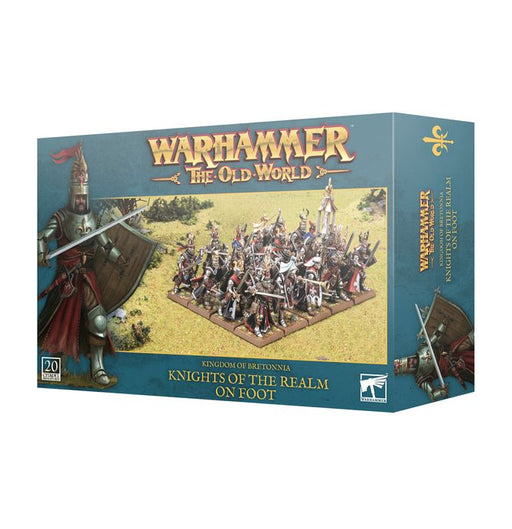 KNIGHTS OF THE REALM ON FOOT - Miniature -  Games Workshop