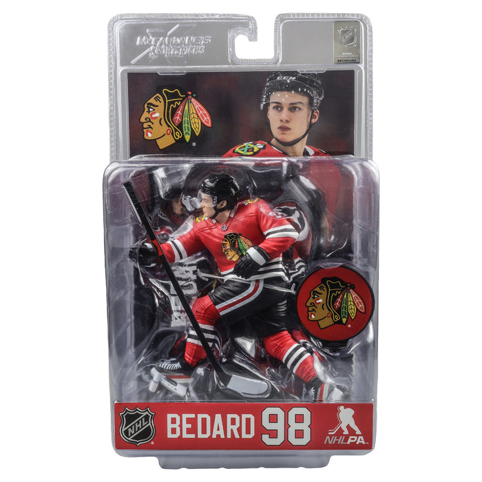 Connor Bedard #98 Chicago Blackhawks) NHL 7" Figure McFarlane's SportsPicks rookie