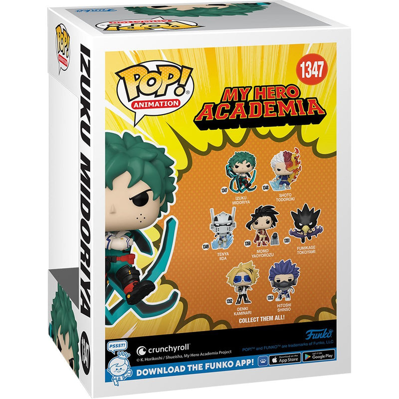 My Hero Academia Izuku Midoriya Blackwhip Glow-in-the-Dark Funko Pop! Vinyl Figure #1347 - Exclusive -  -  Funko
