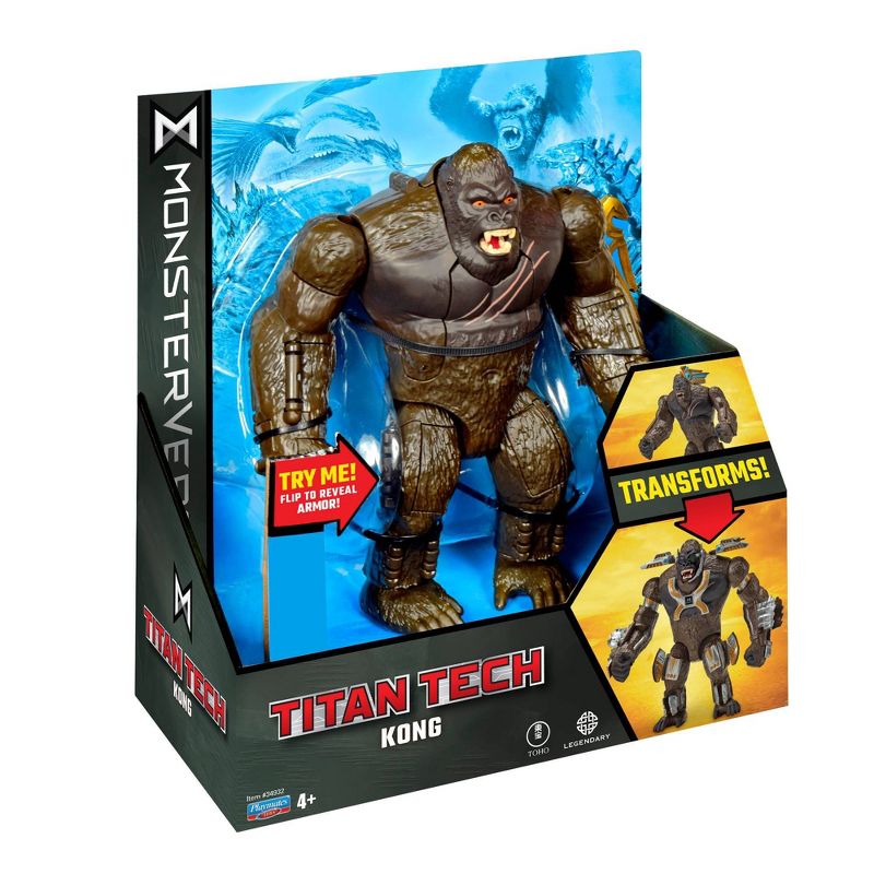 Monsterverse Deluxe Kong 8 Inch - Titan Tech - Action & Toy Figures -  PLAYMATES