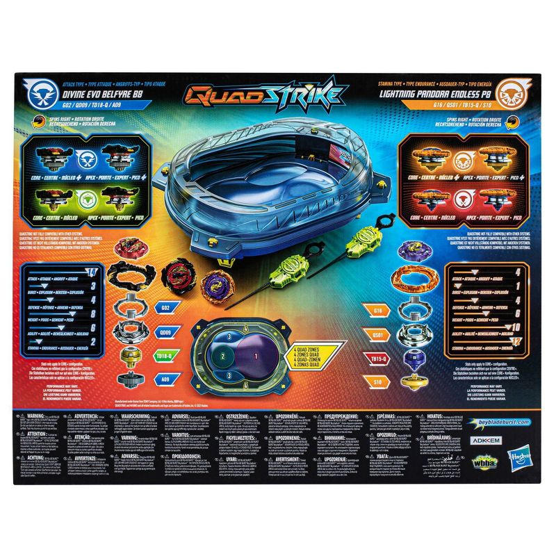 Beyblade Burst QuadStrike Thunder Edge Battle Set - Collectables > Action Figures > toys -  Hasbro