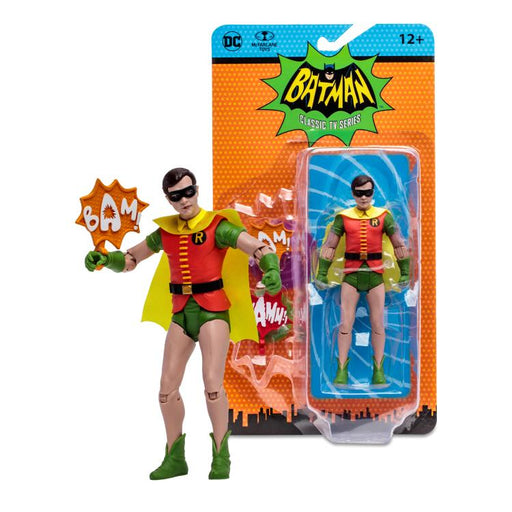 McFarlane Toys DC Batman 1966 Retro Series Robin Action Figure [Version 2] - Collectables > Action Figures > toys -  McFarlane Toys