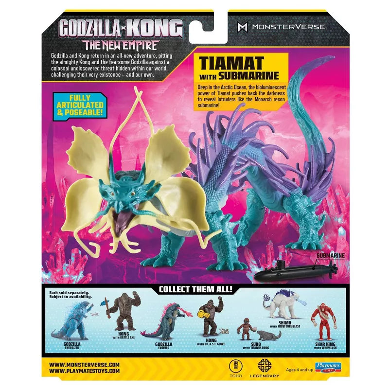 Godzilla x Kong: The New Empire Tiamat with Submarine Action Figure - Collectables > Action Figures > toys -  PLAYMATES