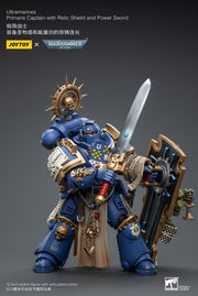 Warhammer 40K - Ultramarines - Primaris Captain - Relic Shield and Power Sword - Collectables > Action Figures > toys -  Joy Toy