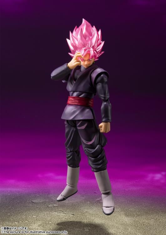 Dragon Ball Super S.H.Figuarts Goku Black Super Saiyan Rose (Reissue) (preorder January) - Collectables > Action Figures > toys -  Bandai