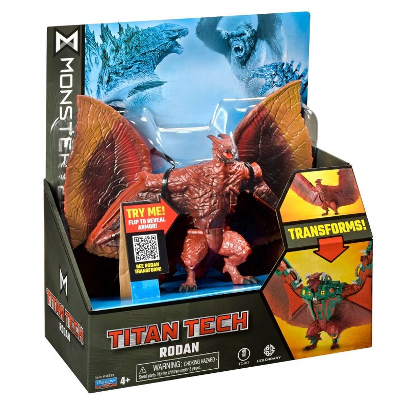 Godzilla Monsterverse: Titan Tech Transforming Rodan 8" - Collectables > Action Figures > toys -  PLAYMATES