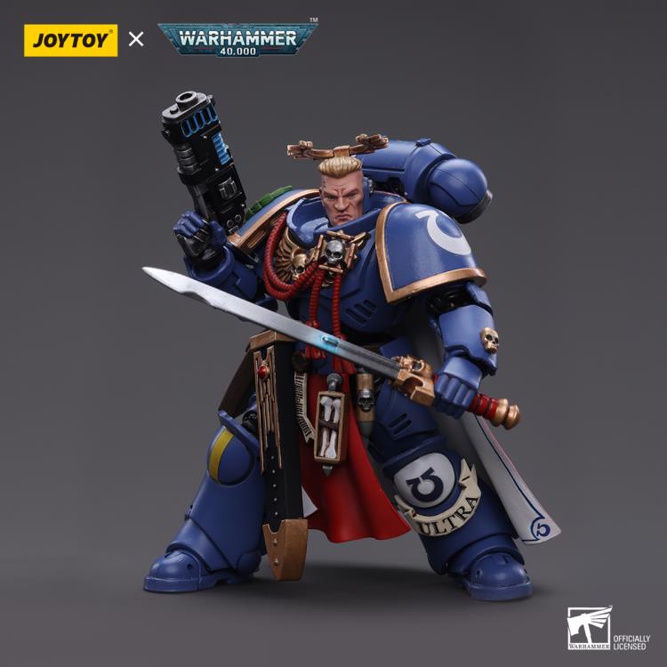 Warhammer 40K - Ultramarines - Primaris Captain - Power Sword and Plasma Pistol - Collectables > Action Figures > toys -  Joy Toy