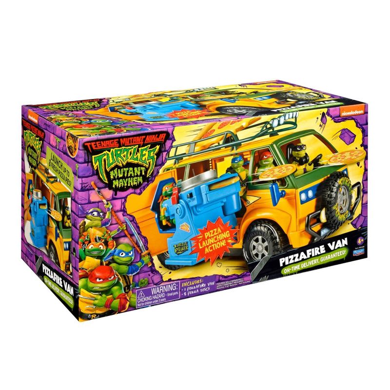Teenage Mutant Ninja Turtles: Mutant Mayhem Pizzafire Delivery Van - Collectables > Action Figures > toys -  PLAYMATES