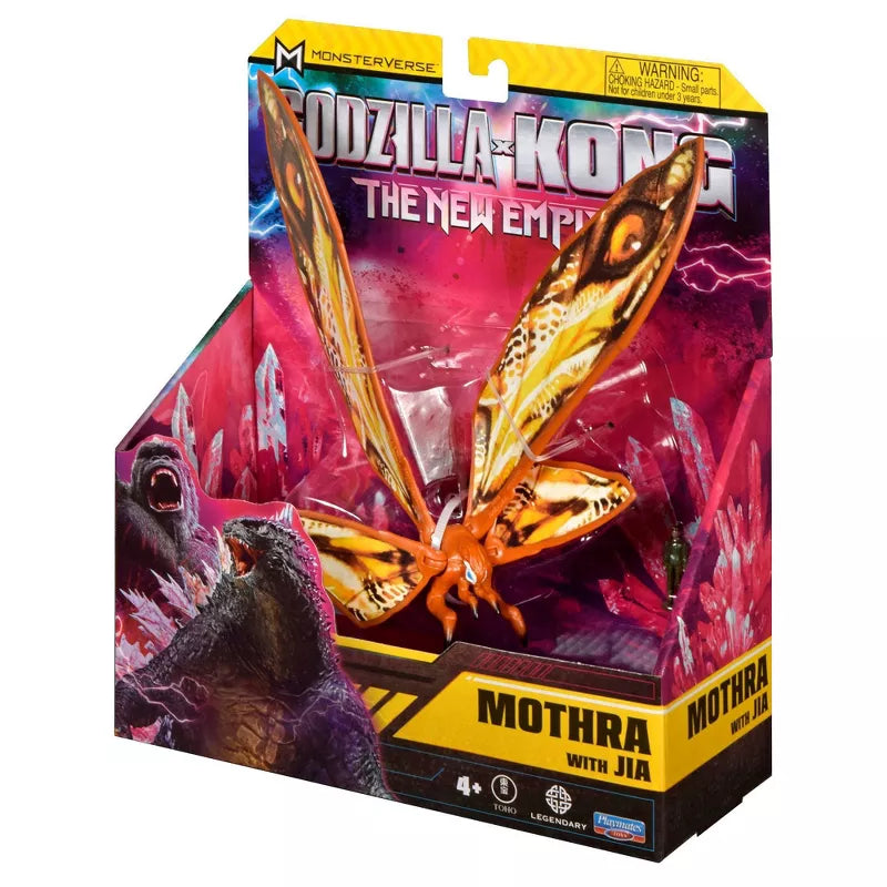 Godzilla x Kong: The New Empire Mothra with Jia Figure - Collectables > Action Figures > toys -  PLAYMATES