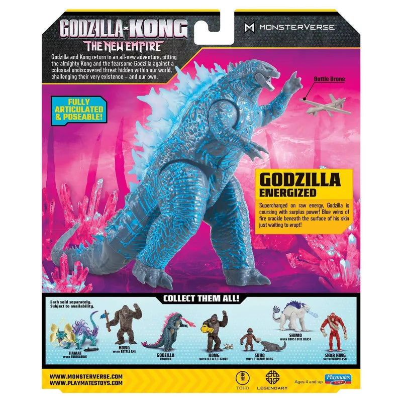 Godzilla x Kong: The New Empire Godzilla Energized Action Figure - Collectables > Action Figures > toys -  PLAYMATES