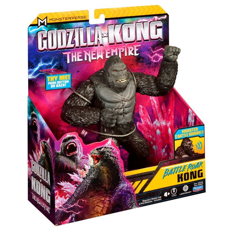 Godzilla x Kong: The New Empire Kong Battle Roar Figure - Collectables > Action Figures > toys -  PLAYMATES