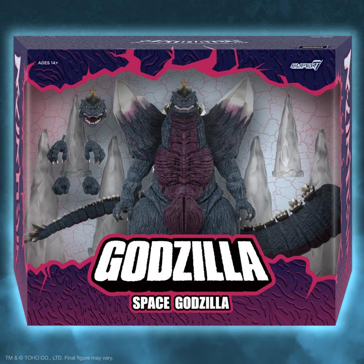 Godzilla vs SpaceGodzilla ULTIMATES! SpaceGodzilla - Collectables > Action Figures > toys -  Super7