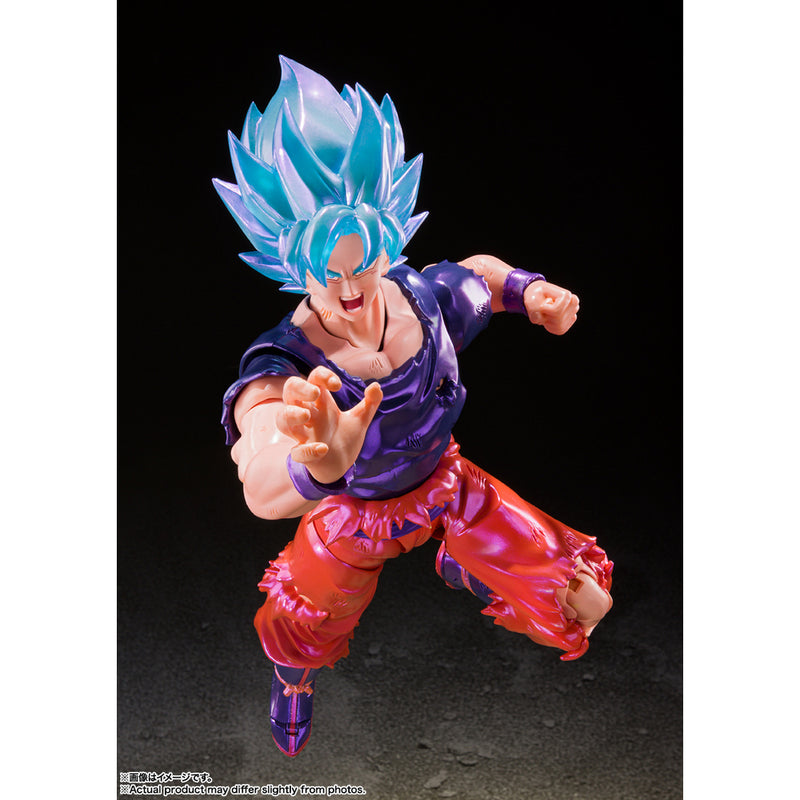 S.H.Figuarts SUPER SAIYAN GOD SUPER SAIYAN SON GOKU KAIO-KEN - Exclusive - Collectables > Action Figures > toys -  Bandai