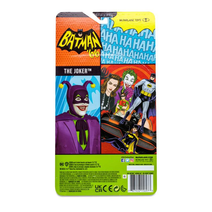 McFarlane Toys DC Batman 1966 Retro Series The Joker Action Figure [Comic] - Collectables > Action Figures > toys -  McFarlane Toys